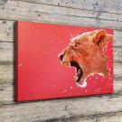 Romantic Kisses Princess Decor  20x16 inch FRAMED CANVAS PRINT