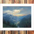 The Heavens Declare Decor  20x16 inch FRAMED CANVAS PRINT