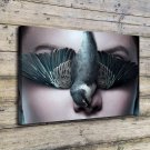 Death Covers The Horizon Decor  20x16 inch FRAMED CANVAS PRINT