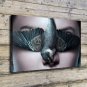 Death Covers The Horizon Decor  20x16 inch FRAMED CANVAS PRINT
