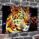 Fractalius animals Decor  20x16 inch FRAMED CANVAS PRINT