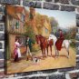 A hotel Decor 20x16 inch FRAMED CANVAS PRINT