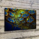 Backgrounds abstract Decor  20x16 inch FRAMED CANVAS PRINT