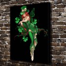 The angel is dancing Decor  20x16 inch FRAMED CANVAS PRINT