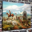 The good life Decor  20x16 inch FRAMED CANVAS PRINT