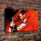 World Destruction Painting Decor  20x16 inch FRAMED CANVAS PRINT