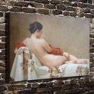 Beautiful figure Paintings Decor  20x16 inch FRAMED CANVAS PRINT