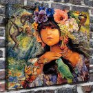 A beautiful princess Paintings Decor  20x16 inch FRAMED CANVAS PRINT