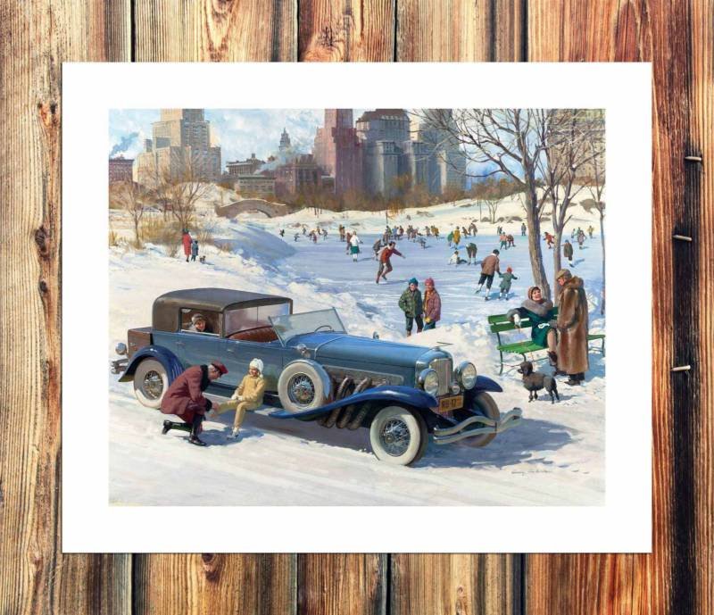 Beautiful square Paintings Decor  20x16 inch FRAMED CANVAS PRINT