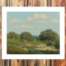 A beautiful scenery Decor  20x16 inch FRAMED CANVAS PRINT