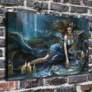 The beautiful women Decor  20x16 inch FRAMED CANVAS PRINT