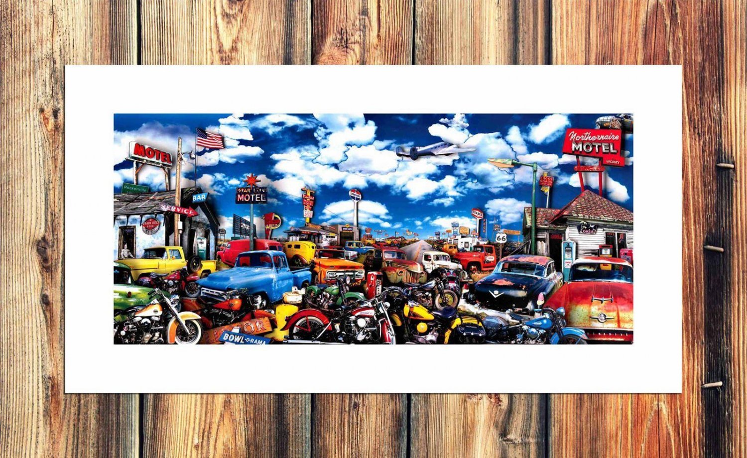 John Roy Going Decor  20x16 inch FRAMED CANVAS PRINT