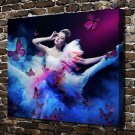 Beauty of a woman Decor  20x16 inch FRAMED CANVAS PRINT