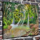 Hunting place Decor  20x16 inch FRAMED CANVAS PRINT