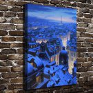 A harmonious society Decor  20x16 inch FRAMED CANVAS PRINT