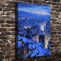 A harmonious society Decor  20x16 inch FRAMED CANVAS PRINT