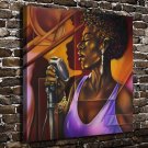 Celebrates Women  20x16 inch FRAMED CANVAS PRINT