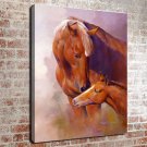 Every Love Animal  20x16 inch FRAMED CANVAS PRINT