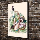 Debby durby  20x16 inch FRAMED CANVAS PRINT