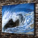 Eye of the Storm  20x16 inch FRAMED CANVAS PRINT