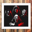 D h maul star  20x16 inch FRAMED CANVAS PRINT
