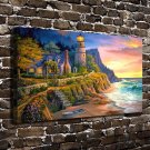 Lighting the Way  20x16 inch FRAMED CANVAS PRINT