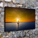 The Calm Sea Decor  20x16 inch FRAMED CANVAS PRINT