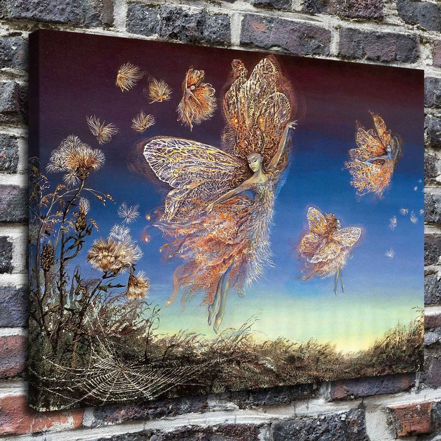 Fairy Valley  20x16 inch FRAMED CANVAS PRINT