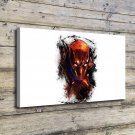 Deadpool figures  20x16 inch FRAMED CANVAS PRINT