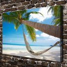 The coconut  20x16 inch FRAMED CANVAS PRINT