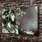 Colorful Decor  20x16 inch FRAMED CANVAS PRINT