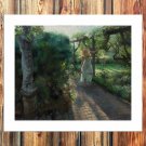 Hazy beauty Decor  20x16 inch FRAMED CANVAS PRINT