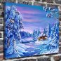 At sunset  20x16 inch FRAMED CANVAS PRINT