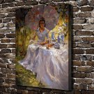 Lyas Aydarov  20x16 inch FRAMED CANVAS PRINT