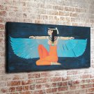 Egypt goddess wings  20x16 inch FRAMED CANVAS PRINT