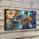 Armor Bird Cardfight  20x16 inch FRAMED CANVAS PRINT