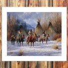 Echoes of the past  20x16 inch FRAMED CANVAS PRINT