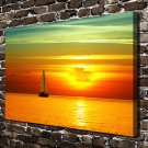 The peaceful  20x16 inch FRAMED CANVAS PRINT