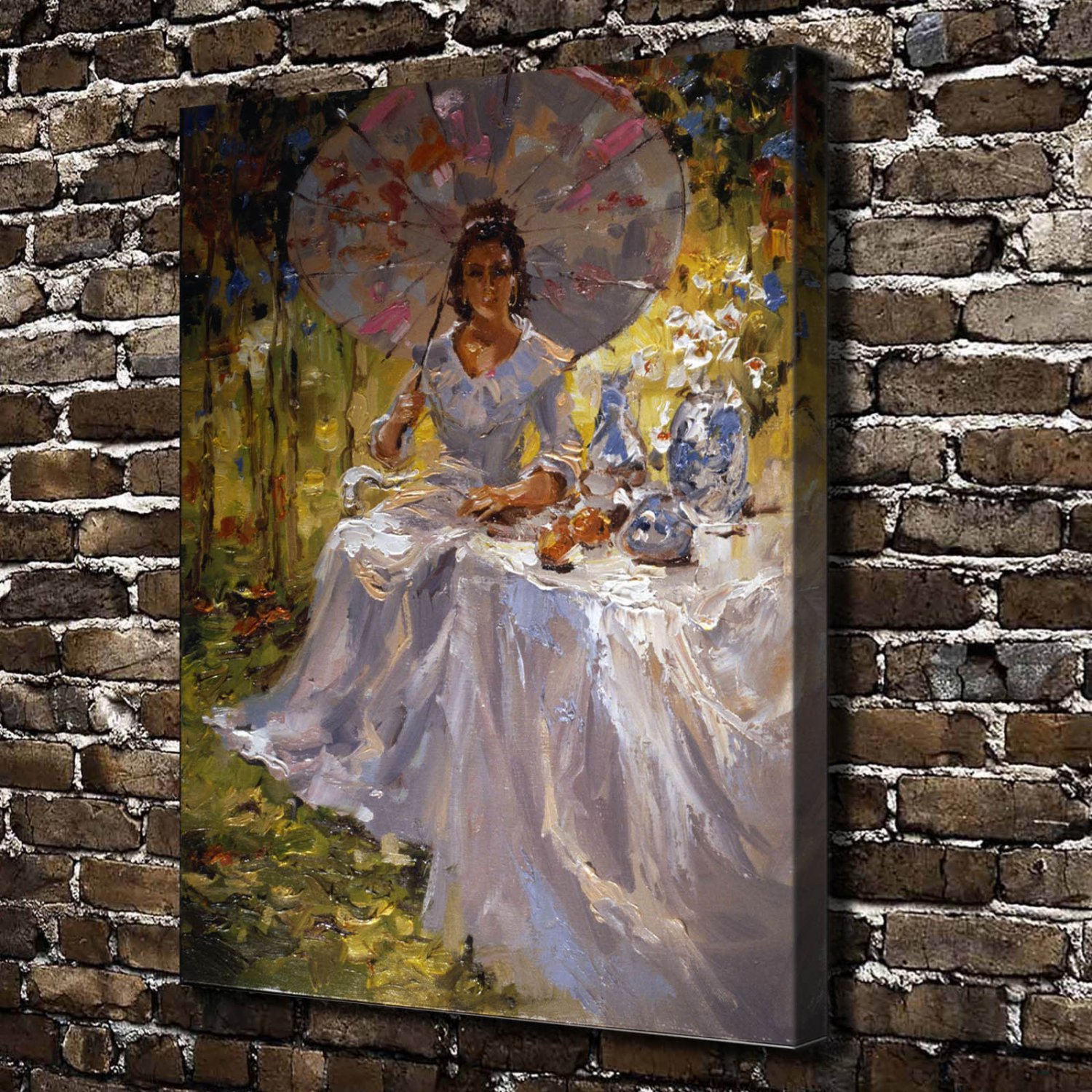 Lyas Aydarov Decor  20x16 inch FRAMED CANVAS PRINT
