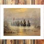 St battle 20x16 inch FRAMED CANVAS PRINT