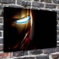 A blue light  20x16 inch FRAMED CANVAS PRINT