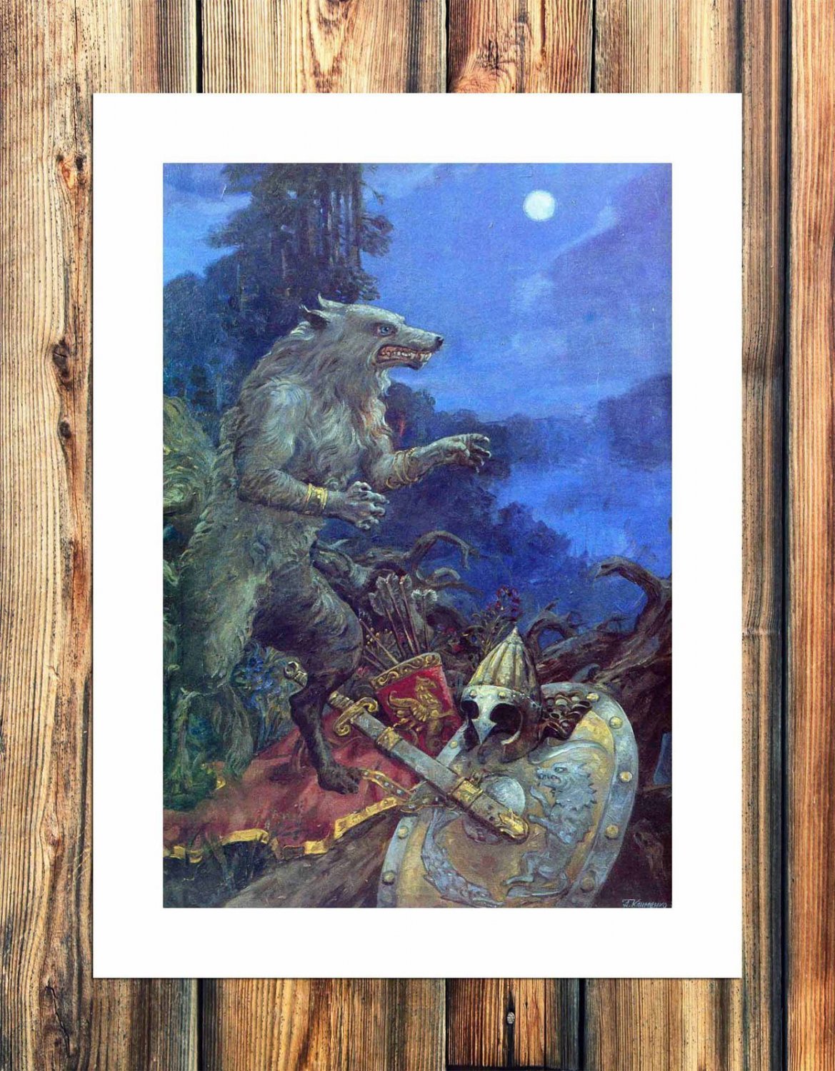 The ist  20x16 inch FRAMED CANVAS PRINT