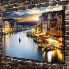 The night is beautiful  20x16 inch FRAMED CANVAS PRINT