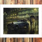Winter morning  20x16 inch FRAMED CANVAS PRINT