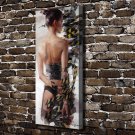 Keep Out Women  20x16 inch FRAMED CANVAS PRINT