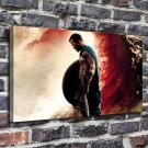 Super hero  20x16 inch FRAMED CANVAS PRINT