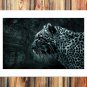 The leopard world  20x16 inch FRAMED CANVAS PRINT