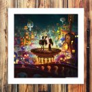 The book of life  20x16 inch FRAMED CANVAS PRINT