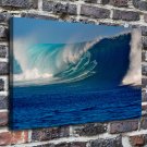 Sea waves  20x16 inch FRAMED CANVAS PRINT