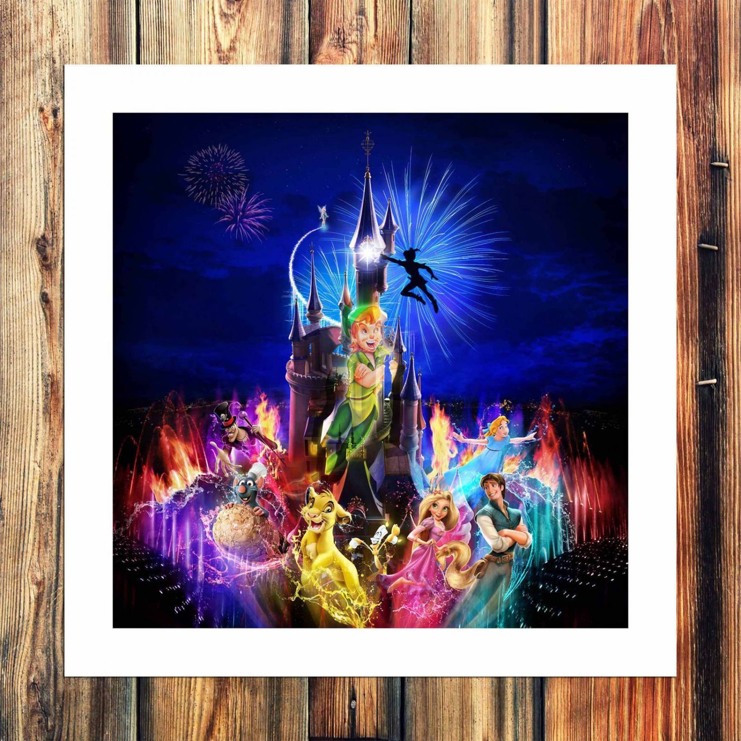 Dreams Visual hor full  20x16 inch FRAMED CANVAS PRINT